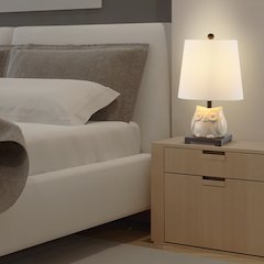 Justina Ceramic Mini Led Table Lamp