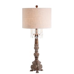 Carlisle Resinacrylic Led Table Lamp