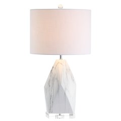 Oslo Ceramic Marblecrystal Led Table Lamp