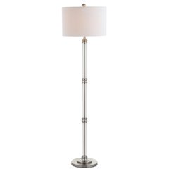 Ralph Metal/Glass Floor Lamp