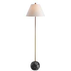 Miami Minimalist Resin/Metal Led Floor Lampite
