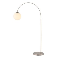 Nora Coastal Vintage Iron Led Floor Lamp
