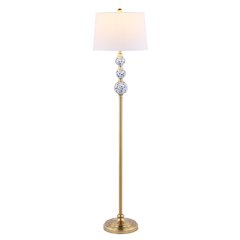 Tavira Classic Midcentury Iron Led Floor Lamp