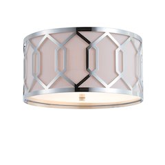 Hex Metal Led Flush Mount