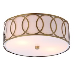 Aria Metal Led Flush Mount