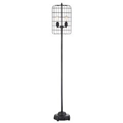 Odette Industrial Metal Floor Lamp