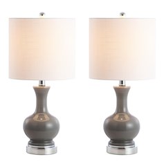 Cox Glassmetal Led Table Lamp (Set Of 2)