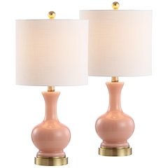 Cox Glassmetal Led Table Lamp (Set Of 2)