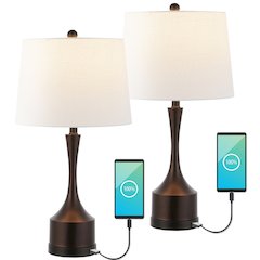 Cooper Classic French Country Iron Led Table Lamp