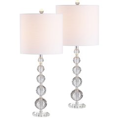 Nala Crystal Led Table Lamp (Set Of 2)
