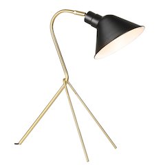 Mae Brass Led Task Lamp