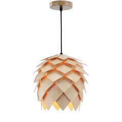 Simon Pinecone Wood Led Pendant