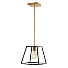 Lloyd Farmhouse Industrial Iron Led Pendant