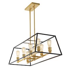 Lloyd Farmhouse Industrial Iron Led Pendant