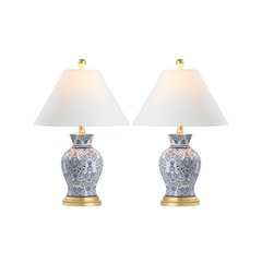 Xia Ceramiciron Classic Modern Led Table Lamp (Set Of 2)