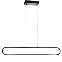 Ned Dimmable Adjustable Integrated Led Metal Linear Pendant