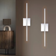 Makena Modern Minimalist Dimmable Integrated LED Metal Wall Sconce