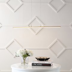 Conley Adjustable Integrated Led Metal Linear Pendant