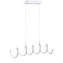 Ali Dimmable Adjustable Integrated Led Metal Linear Pendant