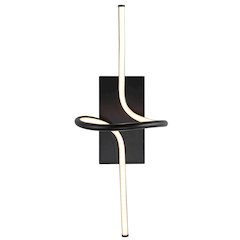 Sketch Minimalist Metal Integrated Led Vanity Light Sconce