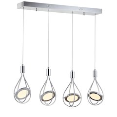 Orion Adjustable Modern Integrated Cluster Led Metal Pendant