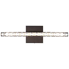 Alyson Bohemian Industrial Iron/Acrylic Integrated Led Vanity Light