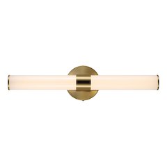 Brooks Industrial Mid Century Iron Integrated Led Vanity Light