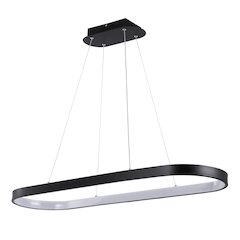 Brice Modern Contemporary Iron Integrated LED Pendant