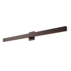 350-Degree Rotate Dimmable Integrated Linear LED Wall Sconce, Oil Rubbed Bronze