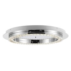 Cristal Integrated Ironcrystal Glam Led Flush Mount