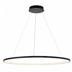 Brice Modern Contemporary Iron Integrated Led Pendant
