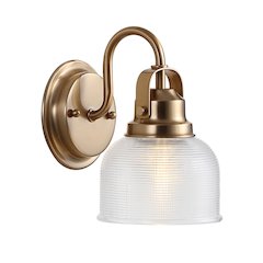 Virginia Metal/Glass Led Vanity Light