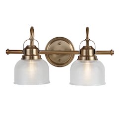 Virginia Metal/Glass Led Vanity Light