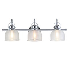 Virginia Metal/Glass Led Vanity Light