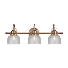 Virginia Metal/Glass Led Vanity Light