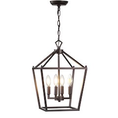 Pagodabulb Lantern Metal Led Pendant