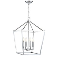 Pagodabulb Lantern Metal Led Pendant