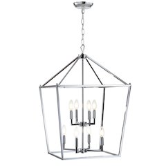 Pagodabulb Lantern Metal Led Pendant