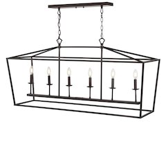 Pagodabulb Lantern Metal Led Pendant