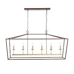 Pagodabulb Lantern Metal Led Pendant
