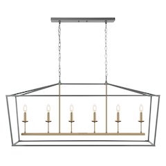 Pagodabulb Lantern Metal Led Pendant