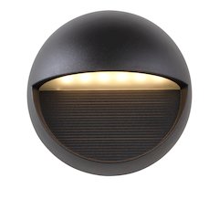 Orbe Outdoor Metal/Glass Integrated Led Wall Sconce