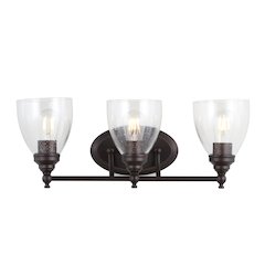 Marais Metal/Glass Led Vanity