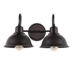 Frisco Farmhouse Industrial Iron Led Vanity