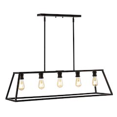 Floyd Adjustable Iron Farmhouse Vintage Led Dimmable Pendant