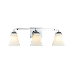 Staunton Iron/Glass Modern Cottage Led Vanity Light