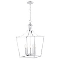 Camden Iron Classic Midcentury Pendant Lantern