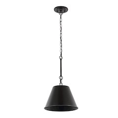Harper Industrial Farmhouse Iron Led Pendant