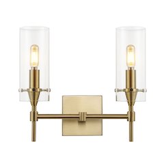 Cato Bohemian Farmhouse Iron/Glass Led Vanity
