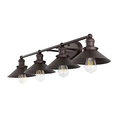 July 4-Light Metal Vanity Light